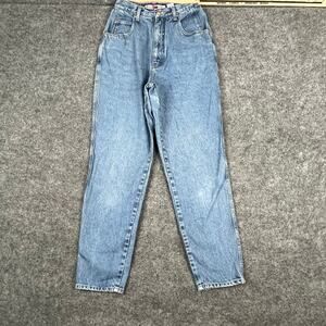 Gloria Vanderbilt Jeans Mens Size 24 Blue High Rise Tapered Mom Denim